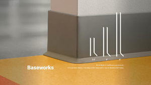 Thermoset Baseworks Wall Base