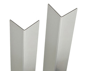 10 angled profile plastic end cap feet Sleeve Corner Edge Guard Shelf Angle 90° 